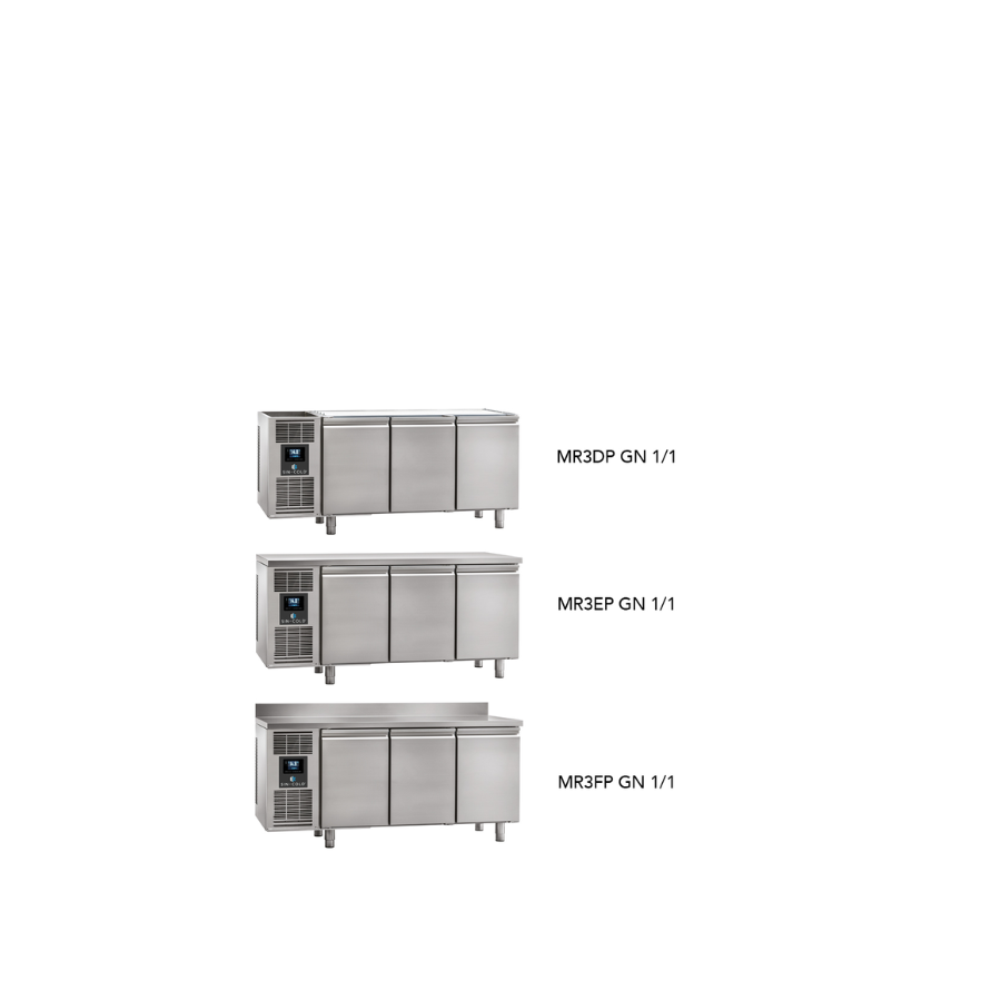 REFRIGERATED COUNTER MR3P GN 1/1