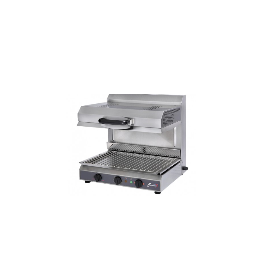 ELECTRIC SALAMANDER GRILL WITH CERAMIC GLASS - DISH DETECTION SYSTEM - 24160