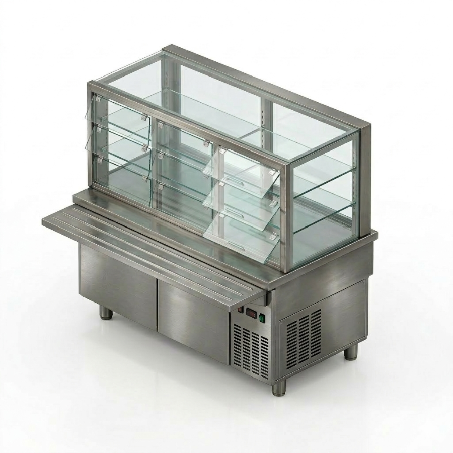 REFRIGERATED SELF SERVICE DISPLAY 1450mm