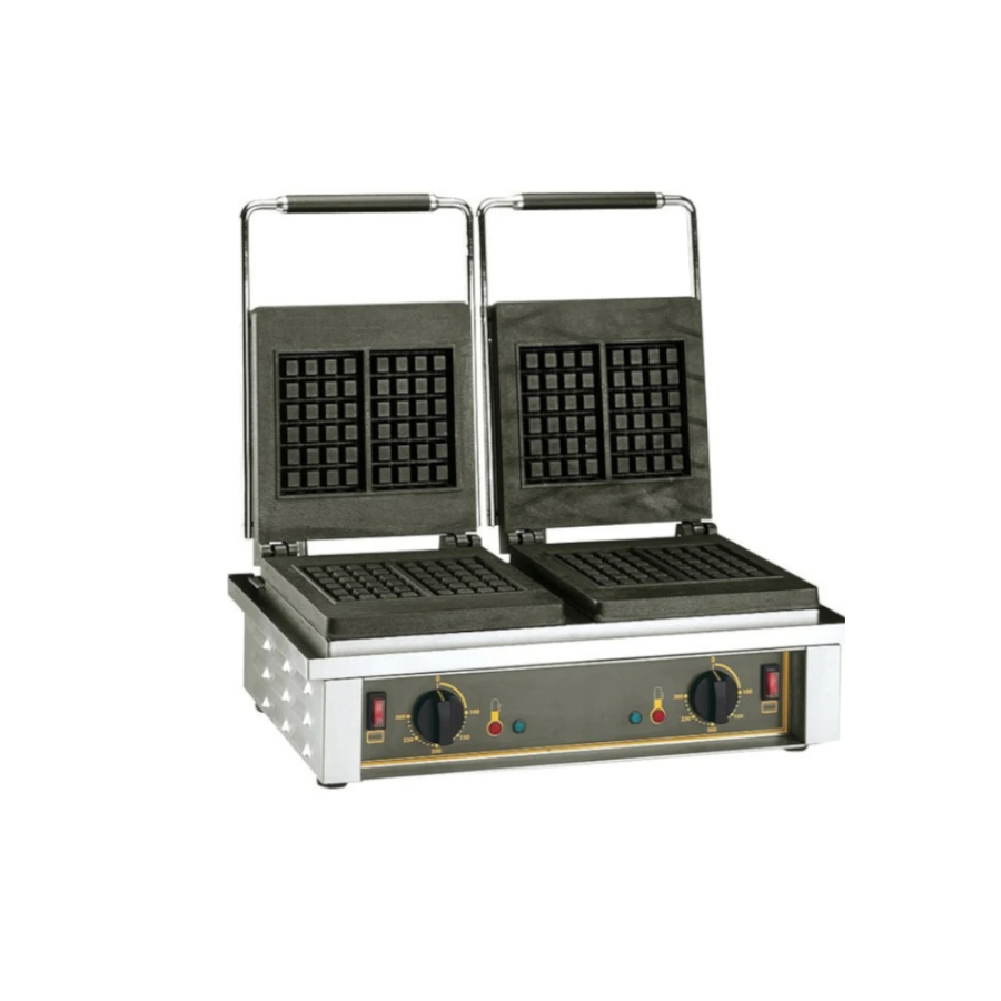 DOUBLE WAFFLE IRON – 2 « LIEGE » MOULDS