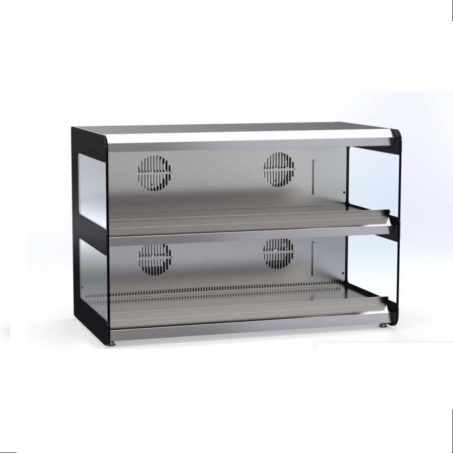 HEATED SHELF MERCHENDISER DISPLAY 120 cm