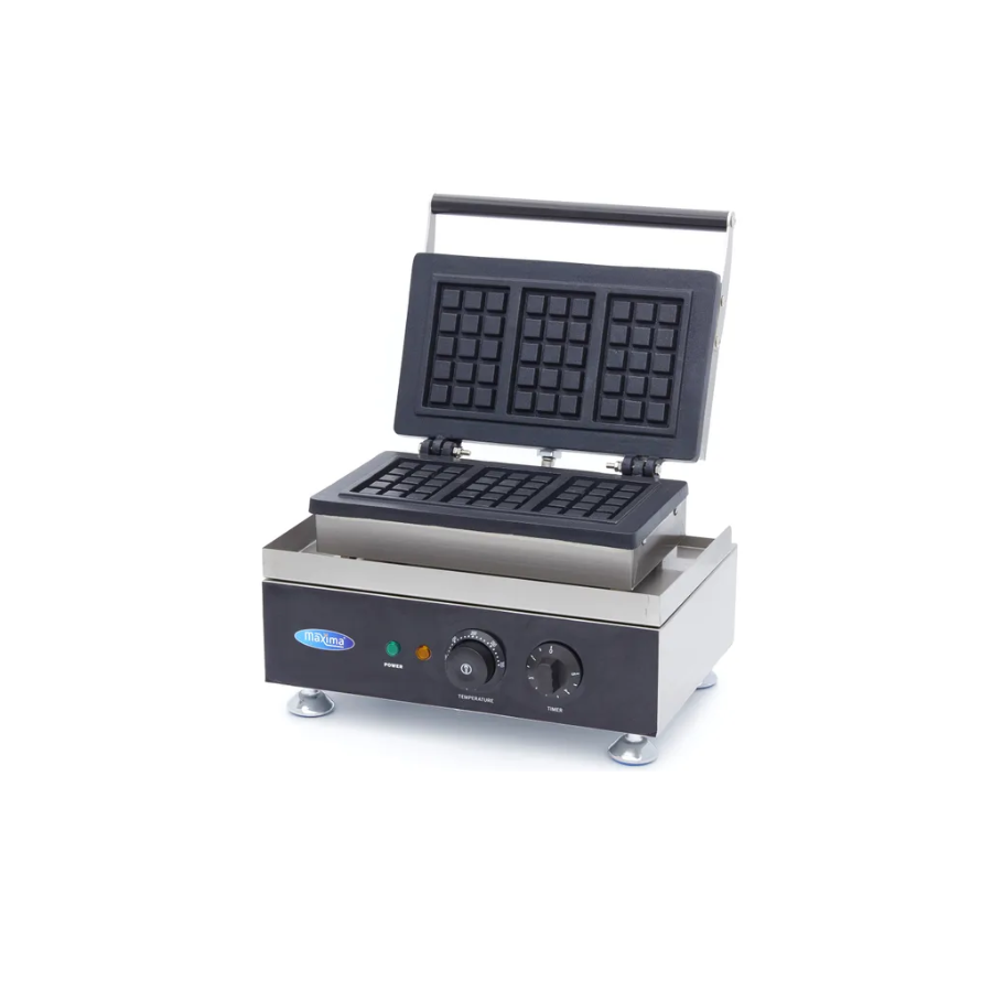 WAFFLE MAKER - 3 PIECES - BELGIAN