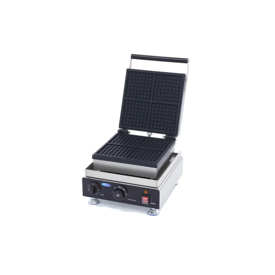 WAFFLE MAKER - 4 WAFFLES - MINI SQUARES