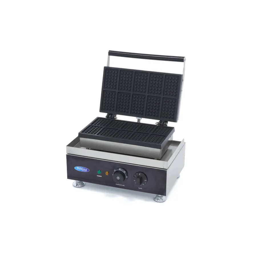 WAFFLE MAKER - 10 WAFFLES - MINI BELGIAN