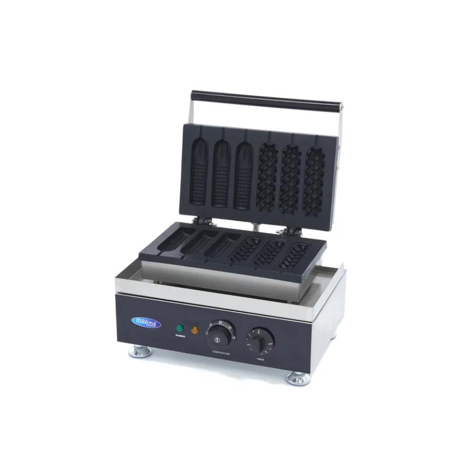 WAFFLE MAKER - 6 STICKS - CORN DOGS - 2 PATTERNS