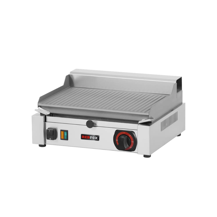 FRY-TOP GRIDDLE PLATE GROOVED | REDFOX - PM 2015 RB