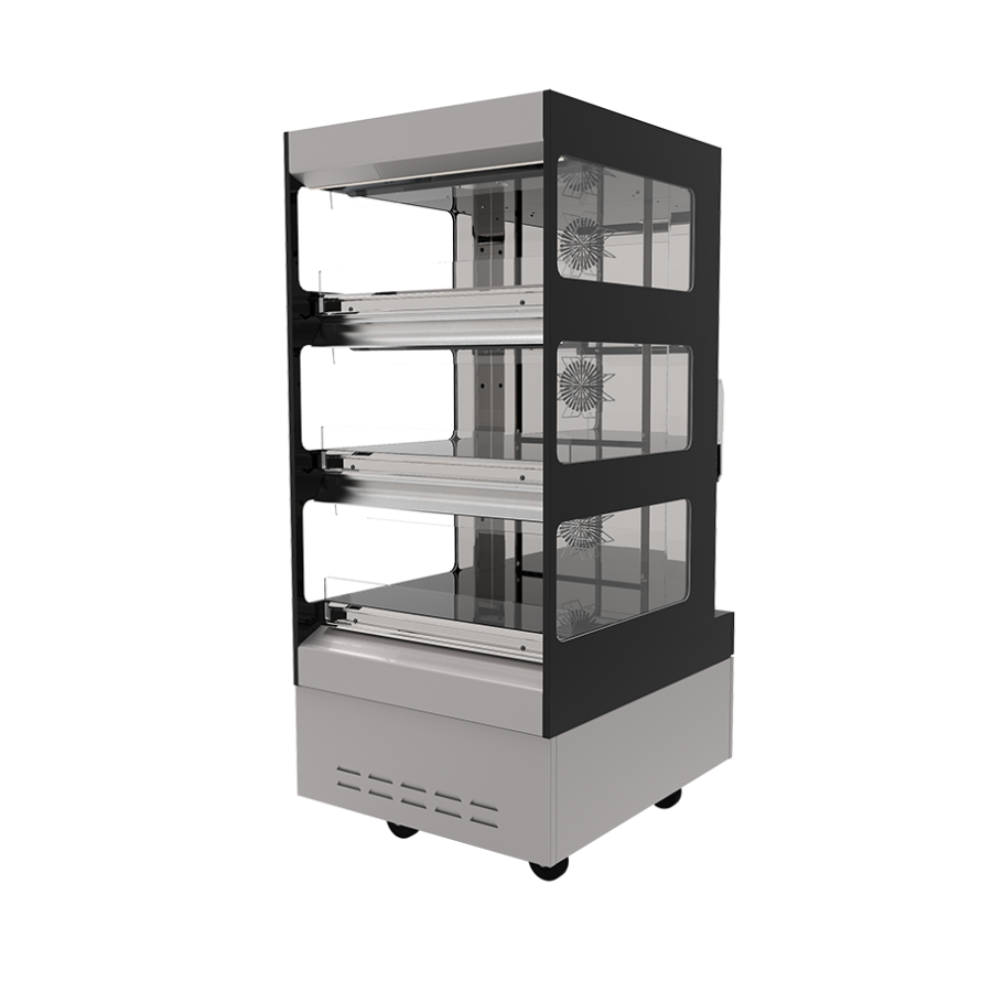 3 TIER – FLOOR STANDING REAR FEED 1000