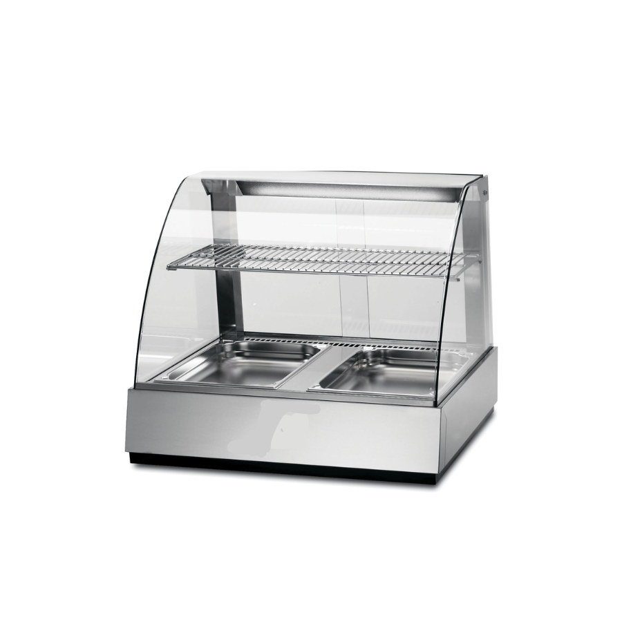 SCH785 - SEAL COUNTER-TOP HEATED FOOD DISPLAY SHOWCASE – W 785 MM – 1.55 KW