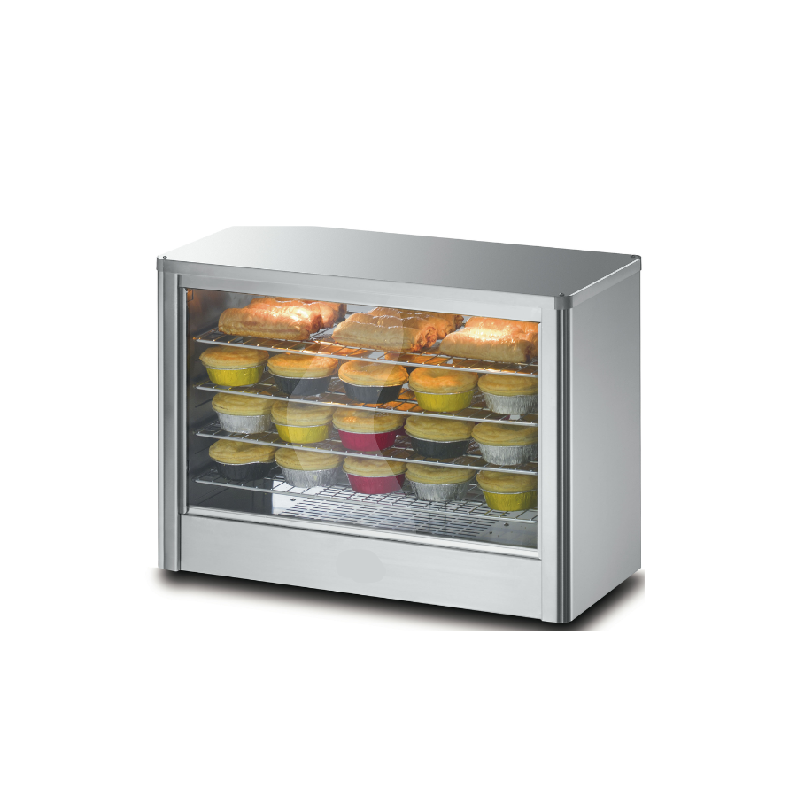 LPW/LR - SEAL COUNTER-TOP PIE CABINET WITH ILLUMINATION AND HUMIDITY FEATURE – HEATED – W 710 MM – 0.8 KW