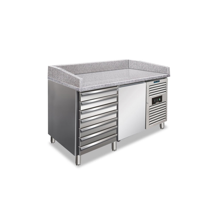 VENTILATED PIZZA COUNTER PZF 02