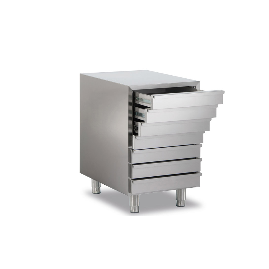 VENTILATED PIZZA COUNTER CASSETTIERA