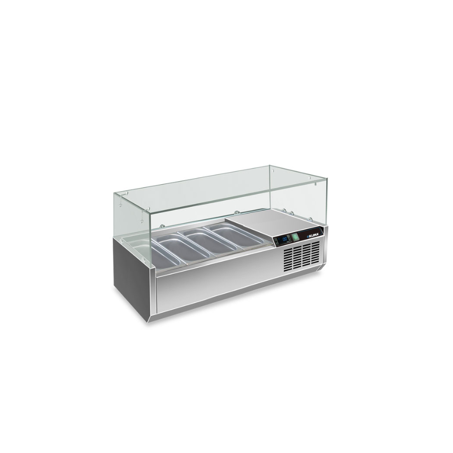 STATIC REFRIGERATED FOOD DISPLAY CABINET RWX 1202