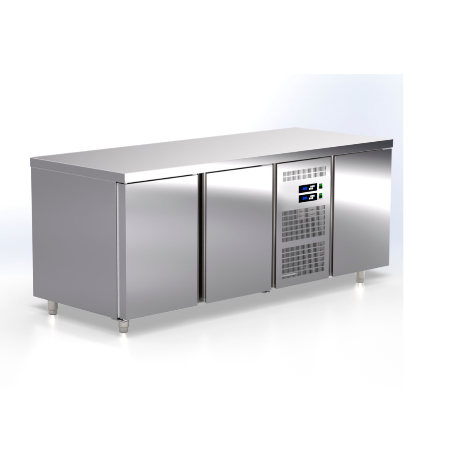 DUAL TEMPERATURE FRIDGE/FREEZER COUNTERS 2+1 door