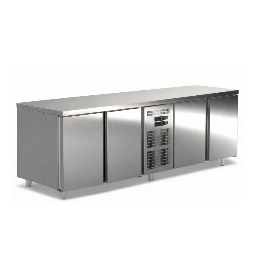 DUAL TEMPERATURE FRIDGE/FREEZER COUNTERS 2+2 door