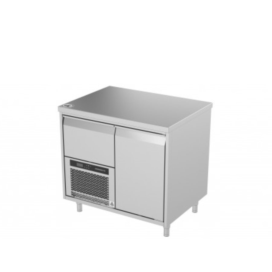 COOLING COUNTER WITH 4 DRAWERS FP0-E121