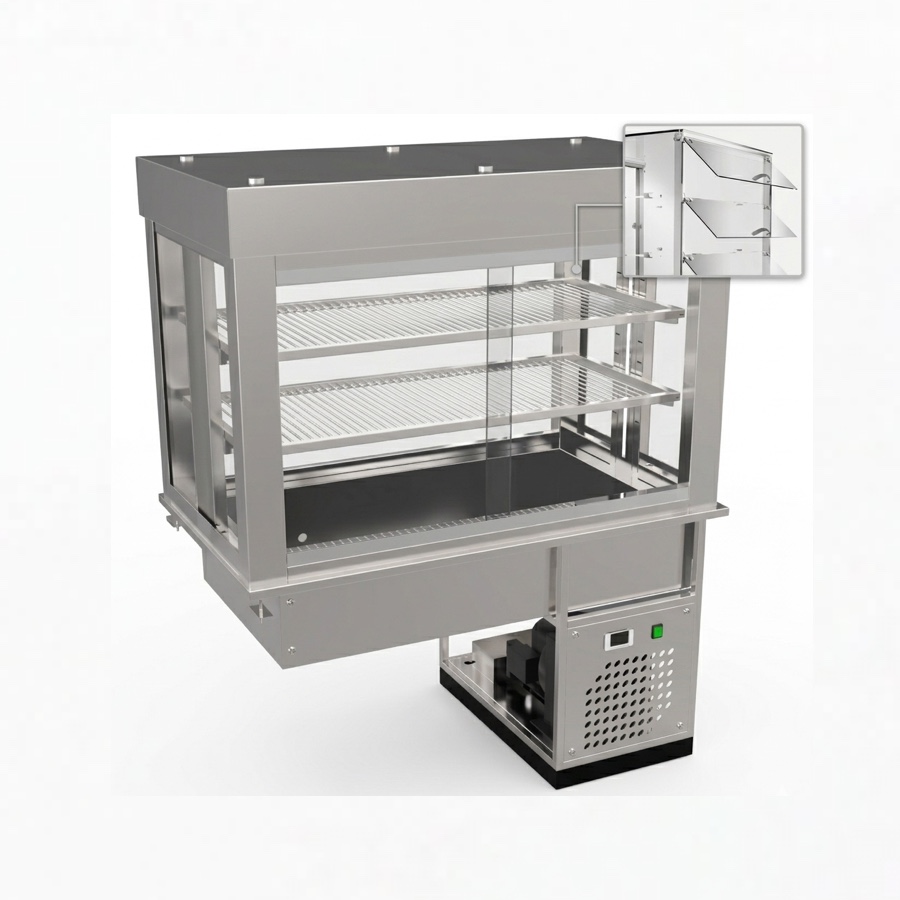 DROP-IN REFRIGERATED SELF-SERVICE DISPLAY 800 mm