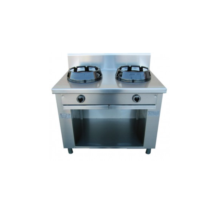 TWO BURNER CHINESE RANGE CC/02 ZE