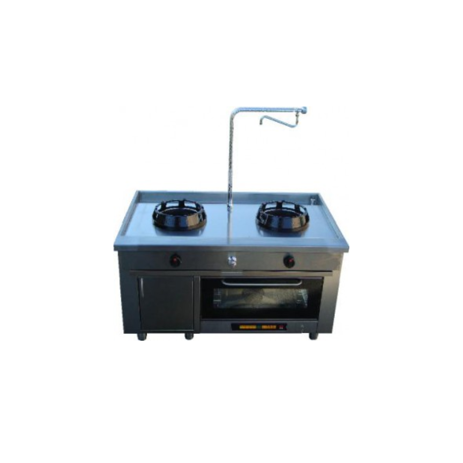TWO BURNER CHINESE RANGE CC/02F
