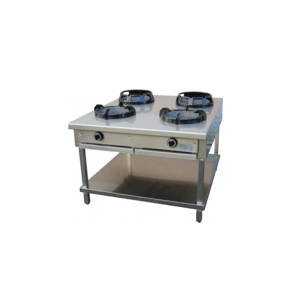 FOUR BURNER CHINESE RANGE CC/04 CE