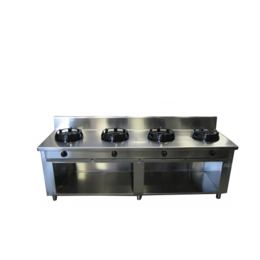 FOUR BURNER CHINESE RANGE CC/04 CF