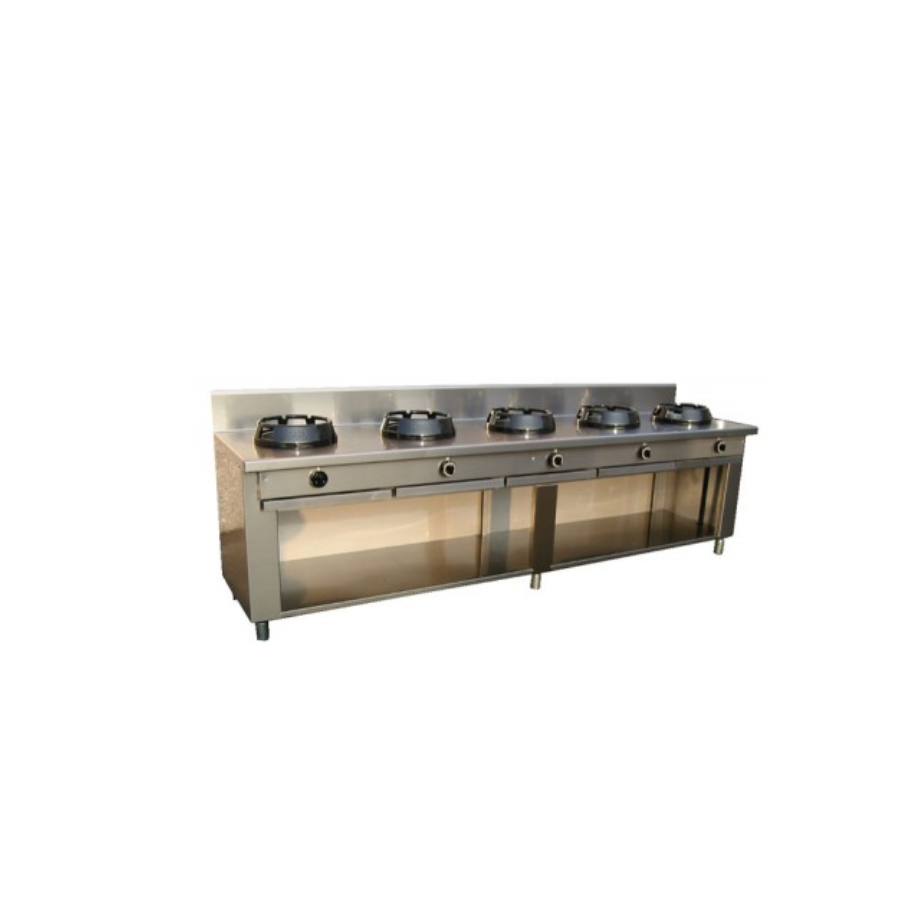 FIVE BURNER CHINESE RANGE CC/05 BP