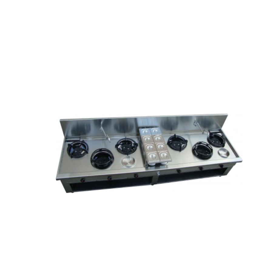 SIX BURNER CHINESE RANGE CC/06