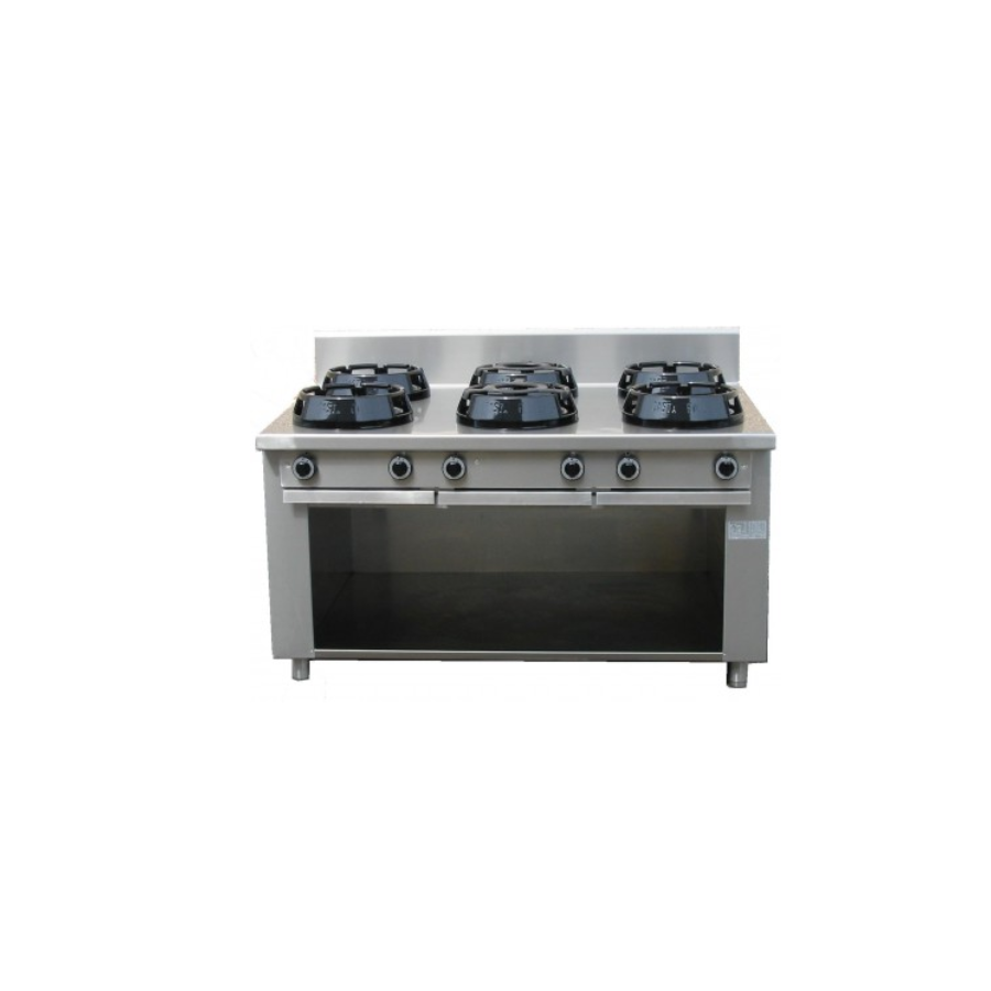SIX BURNER CHINESE RANGE CC/066