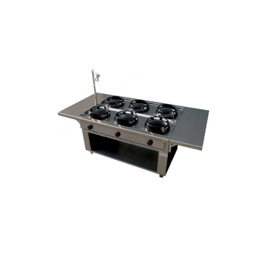 SIX BURNER CHINESE RANGE CC/06 CV1