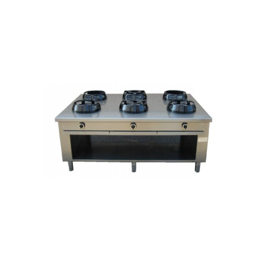 SIX BURNER CHINESE RANGE CC/666