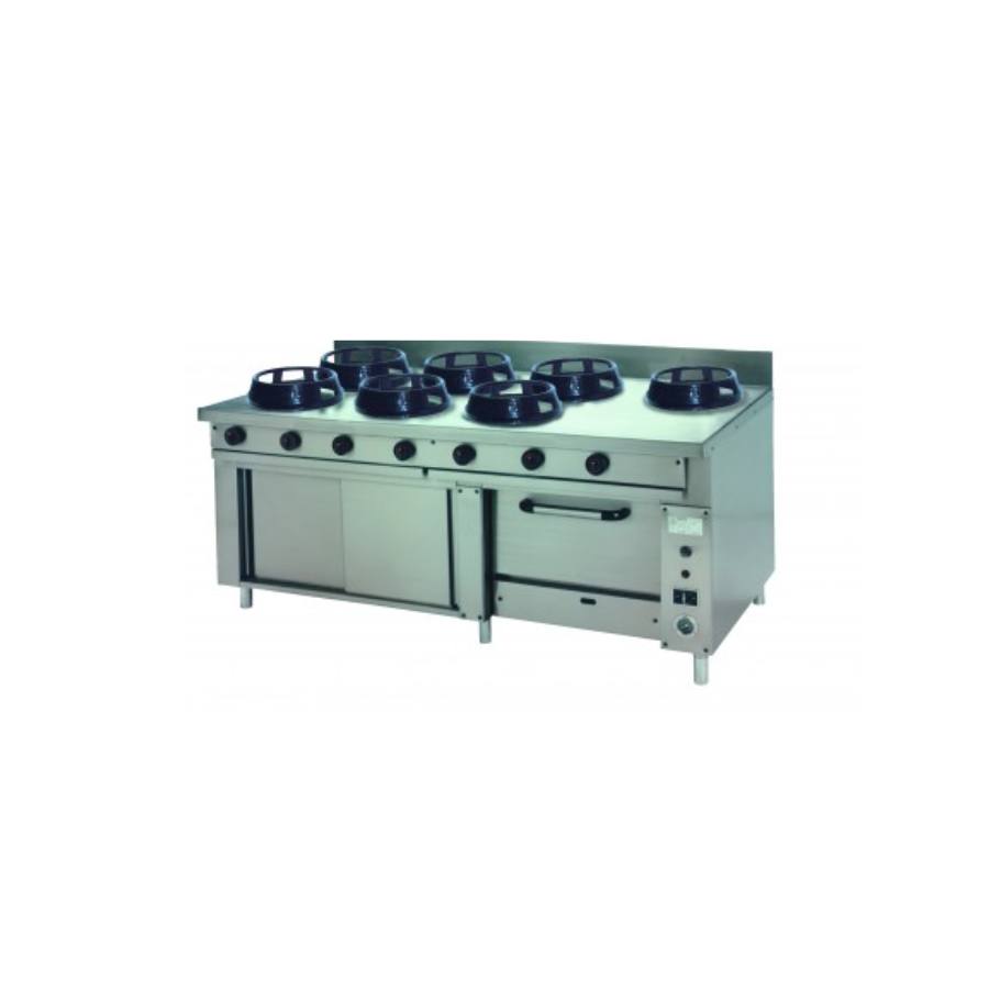 SEVEN BURNER CHINESE RANGE CC/07F