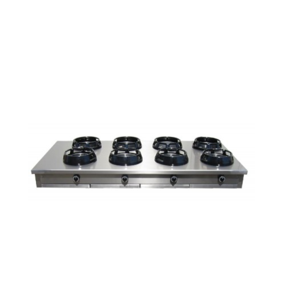 EIGHT BURNER CHINESE RANGE