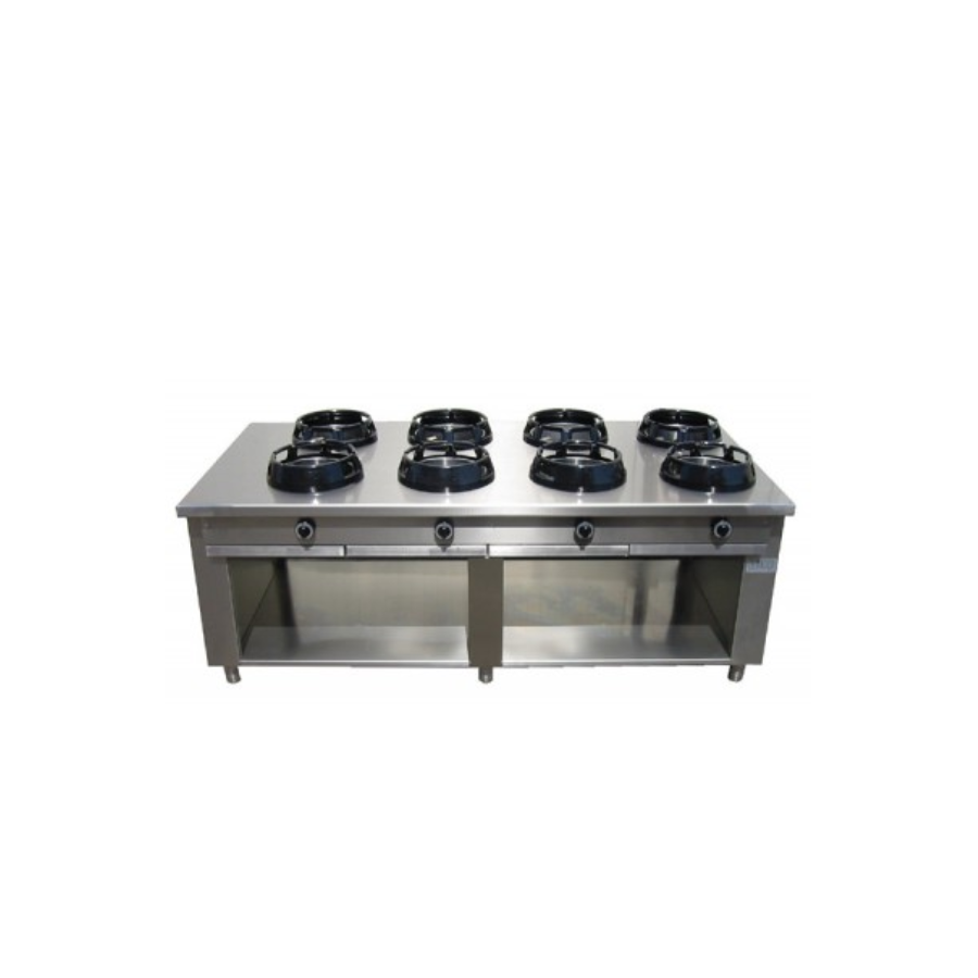 EIGHT BURNER CHINESE RANGE CC/88