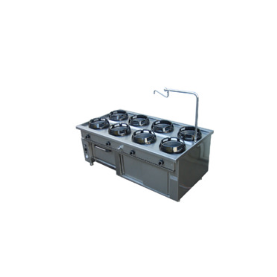 EIGHT BURNER CHINESE RANGE CC/08F