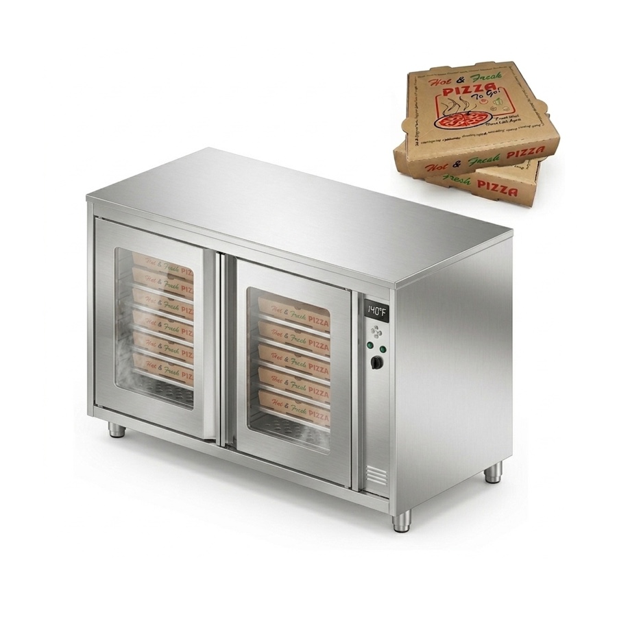 PIZZA BOXES HOT HOLDING CABINET