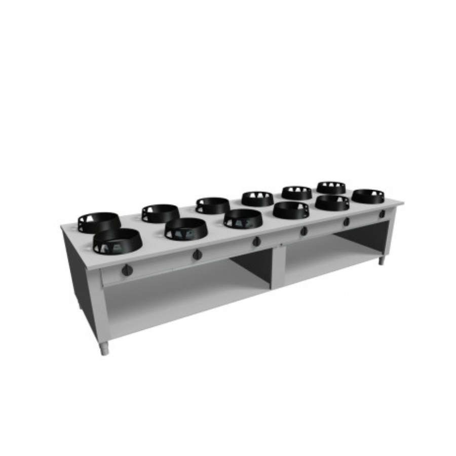 TWELVE BURNER CHINESE RANGE CC/122