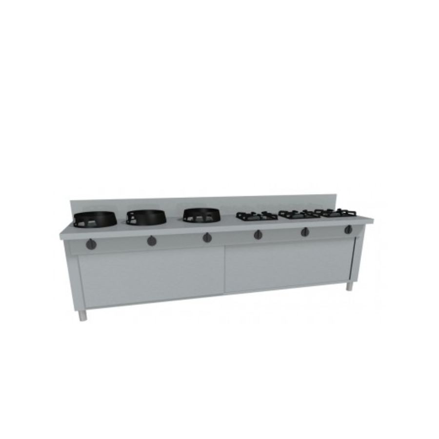 SIX BURNER EURASIA RANGE EUR/06