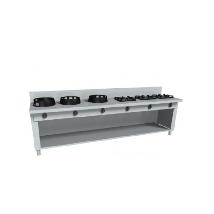 SIX BURNER EURASIA RANGE EUR/06