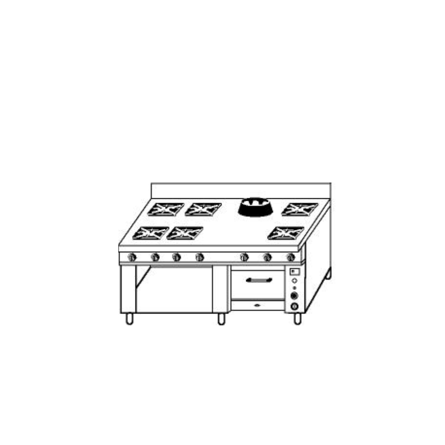SEVEN BURNER EURASIA RANGE EUR/07FF