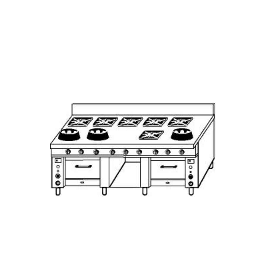 NINE BURNER EURASIA RANGE EUR/09FF