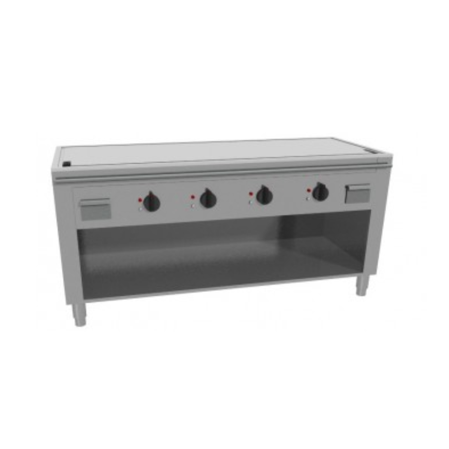 ELECTRIC TEPPANYAKI CHROME PLATE 1800 MM TEP4