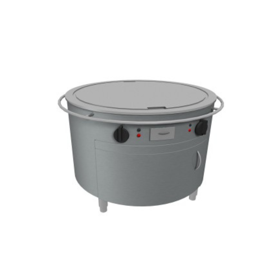 ELECTRIC ROUND TEPPANYAKI PLATE 1200MM TEX4