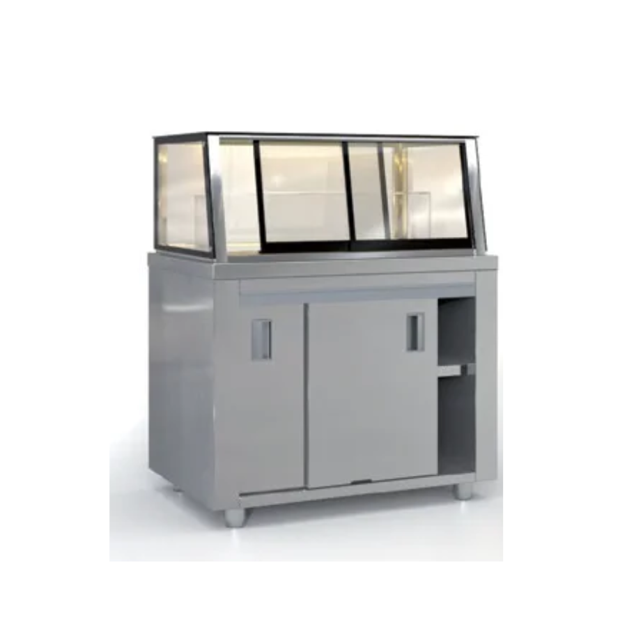 HEATED DISLAY WITH CIRCULATING AIR 107