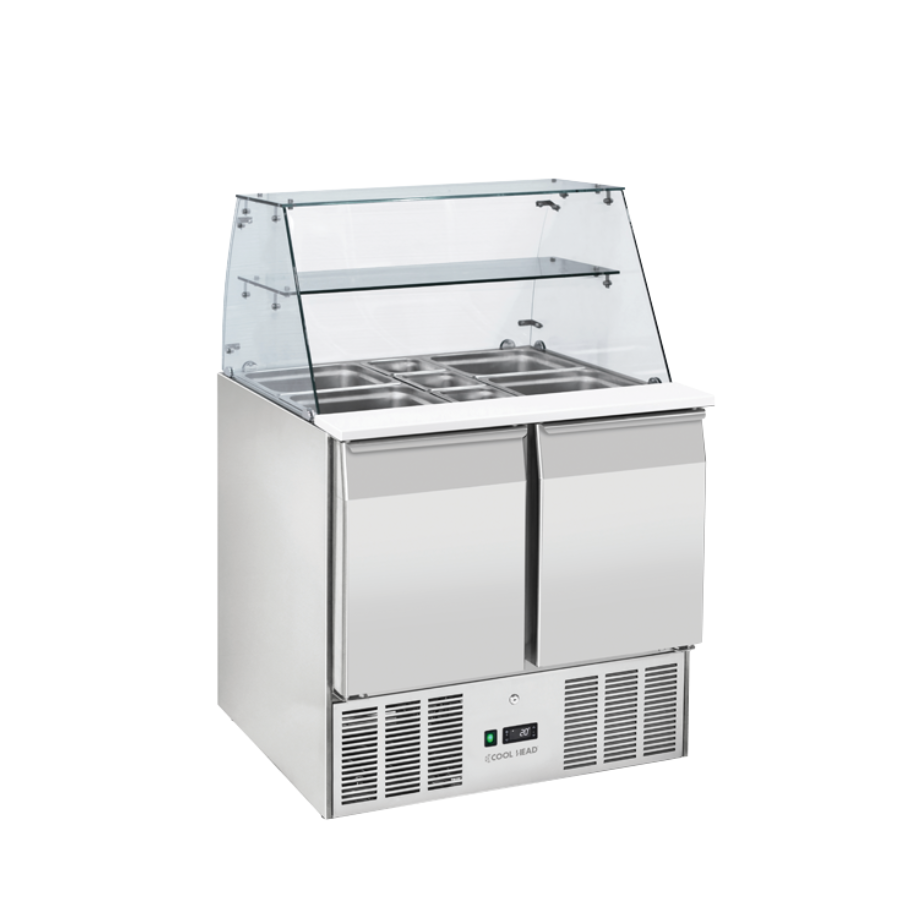 CRQ 90A - GN1/1 REFRIGERATED SALADETTE (OPEN TOP)