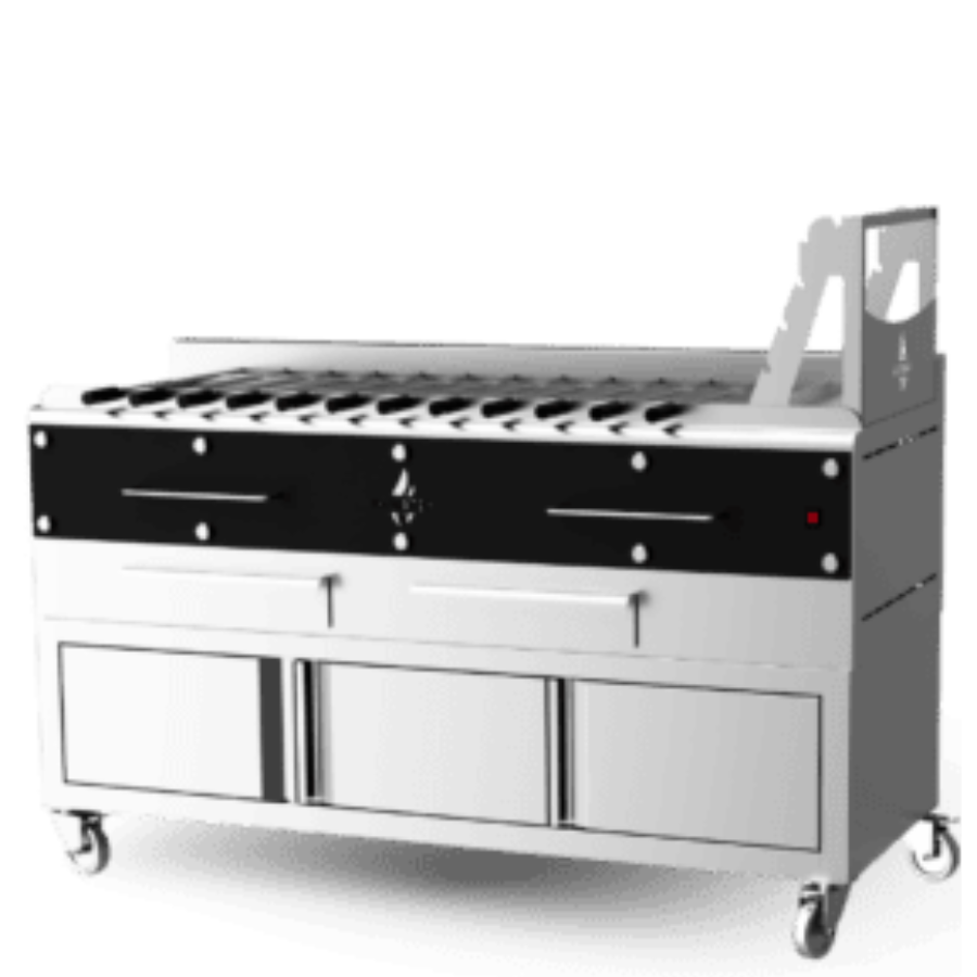 ROASTER CHARCOAL CHURRASCO GRILL K12BF