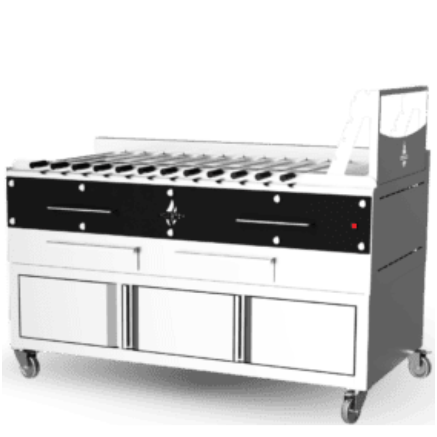 ROASTER CHARCOAL CHURRASCO GRILL
