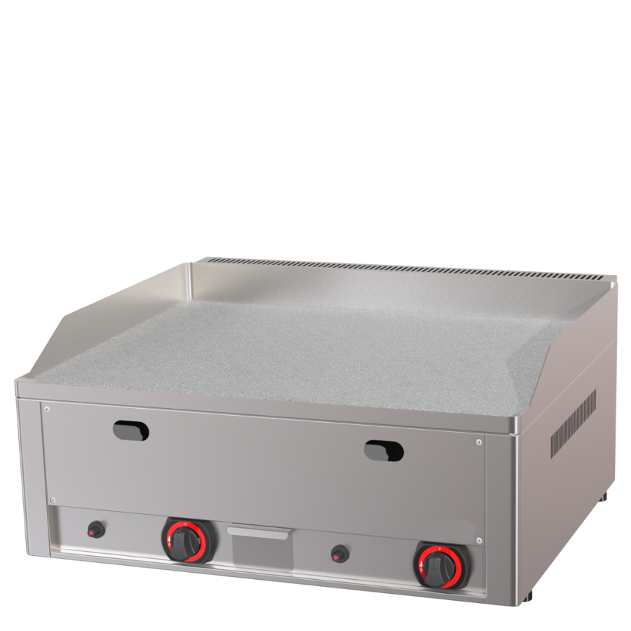 FRY TOP GRIDDLE 65X48 GAS DURABLE CHROME SMOOTH DESKTOP