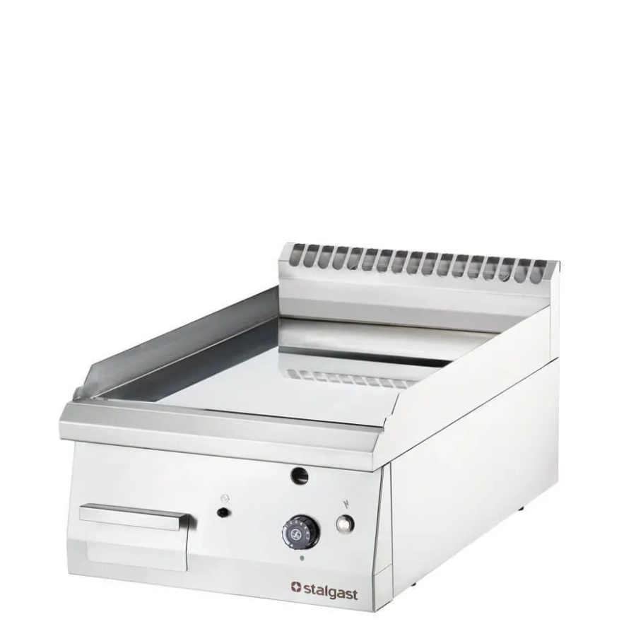 CHROME GAS GRILL WITH SMOOTH SURFACE 6.5KW