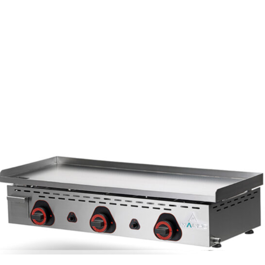 PROFESSIONAL GAS GRIDDLE – HARD CHROME – ECO CD UNI