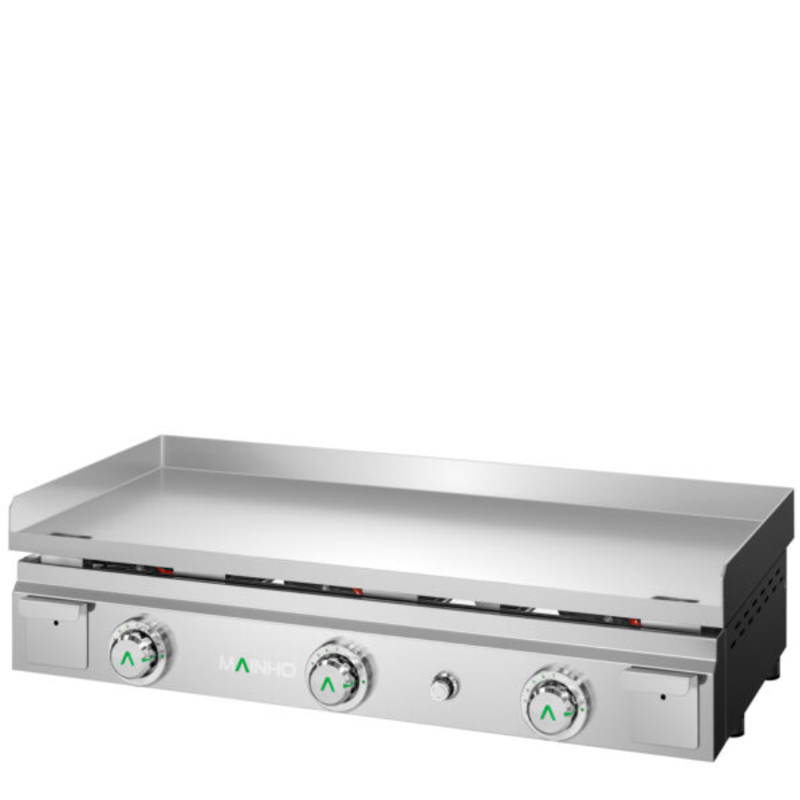 SERIE MAX GAS GRIDDLE – RECTIFIED STEEL