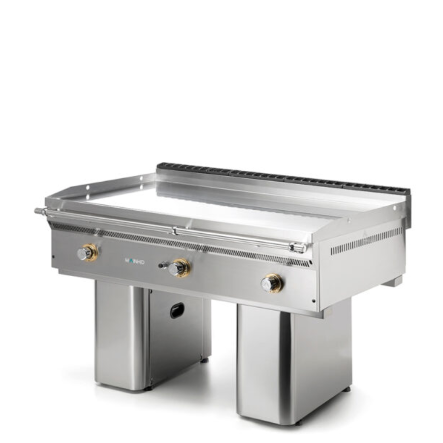 HIGH-PERFORMANCE GAS FRY-TOP – HARD CHROME